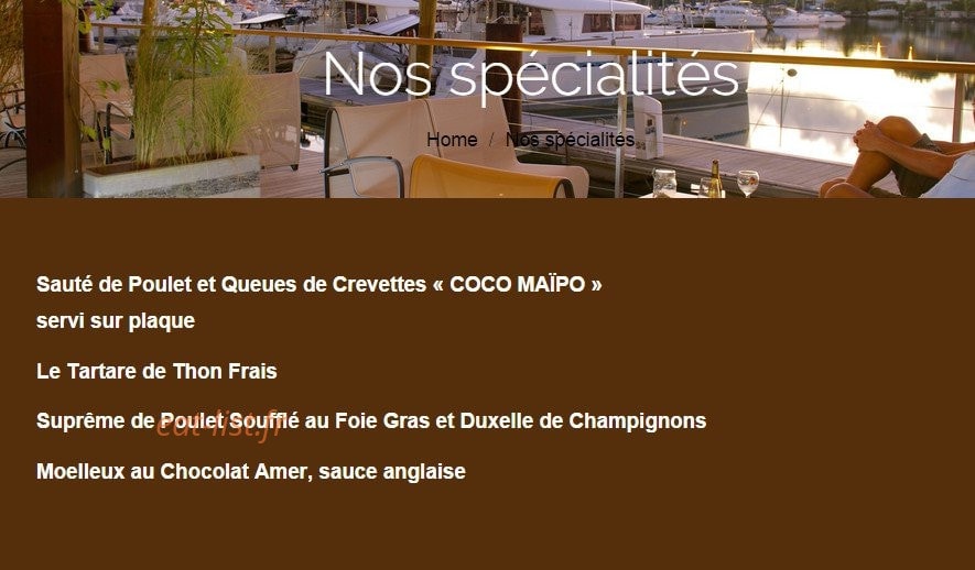 Cocokafe — carte page 3