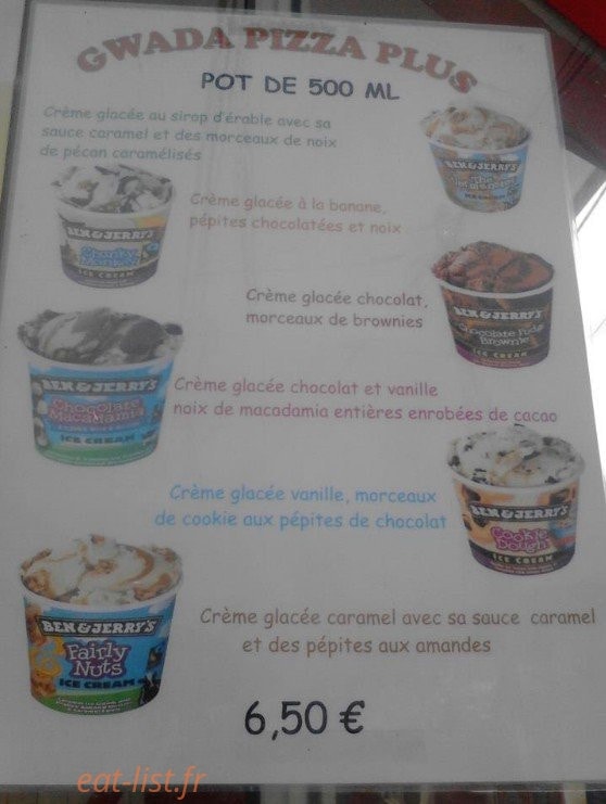 gwada pizza plus — carte page 3