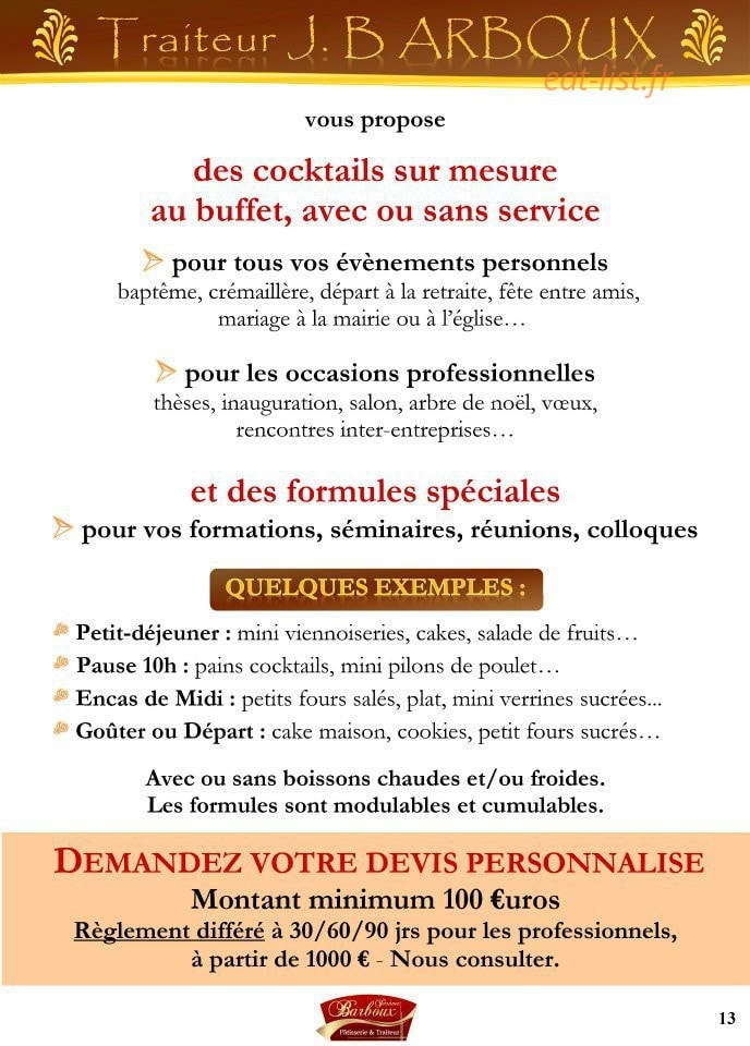 Jérome Barboux — carte page 10