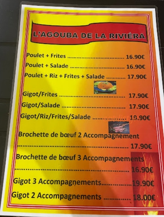 L'Agouba — carte page 1
