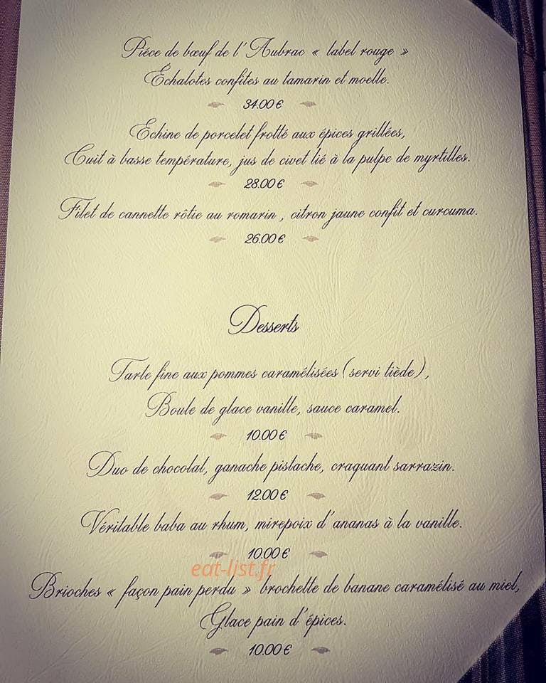 Le Brantome — carte page 2
