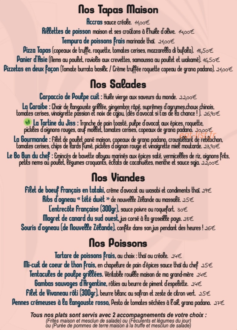 Le Jiss — carte page 1
