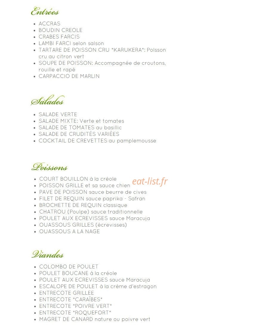 Le Planteur — carte page 1