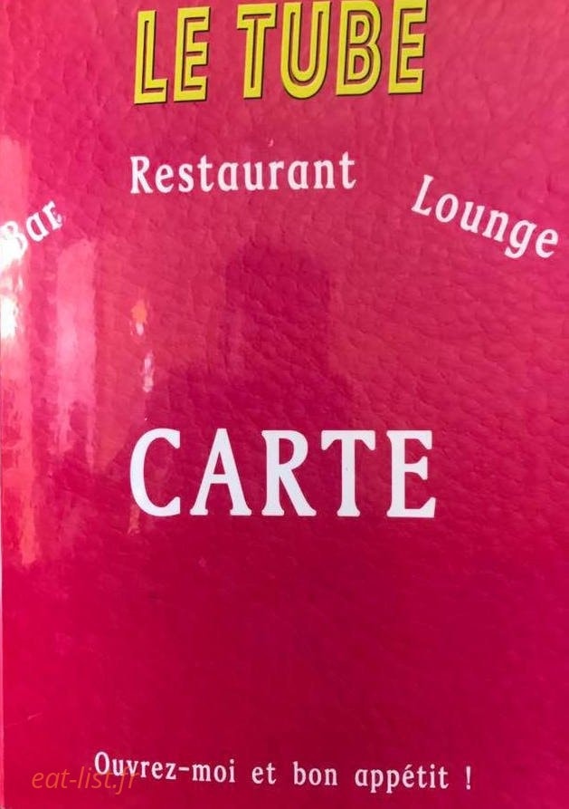 Le tube — carte page 1