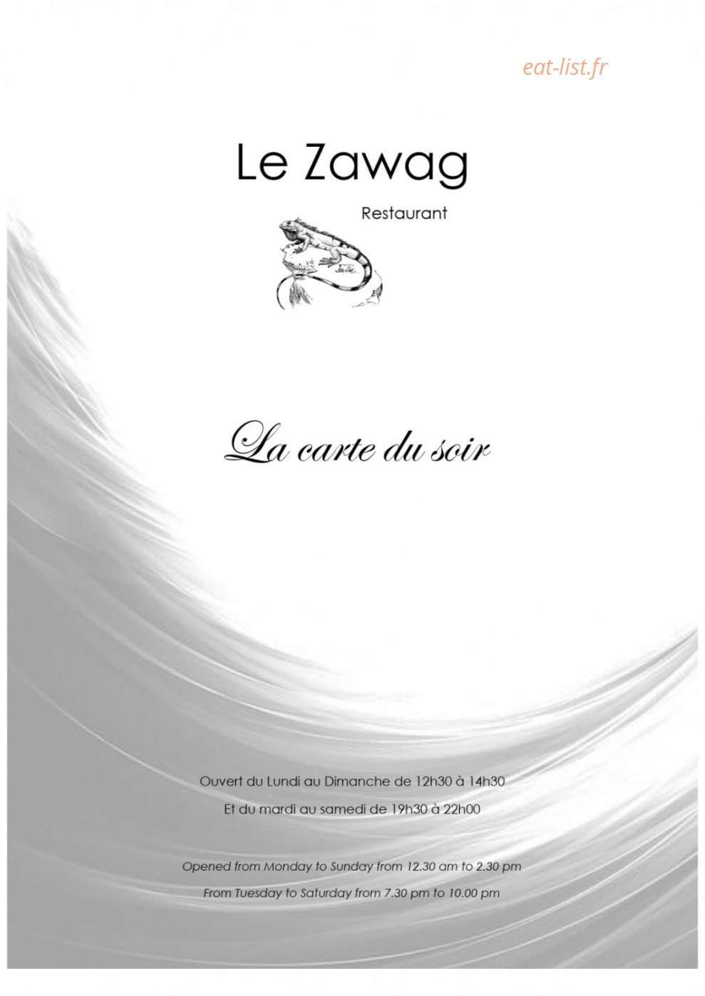 Le Zawag — carte page 5