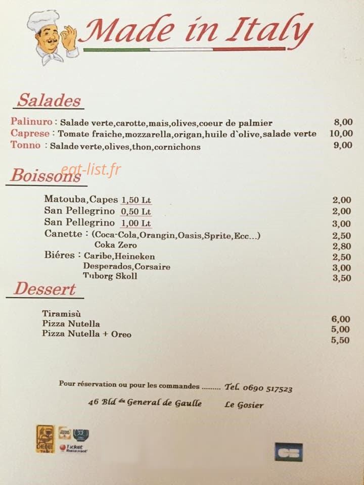 Made in Italy — carte page 2