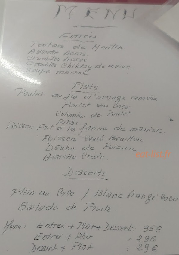 Djol dou — carte page 1