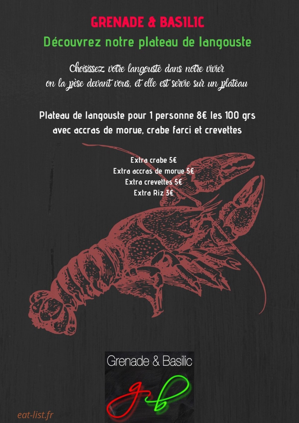 Grenade et Basilic — carte page 5