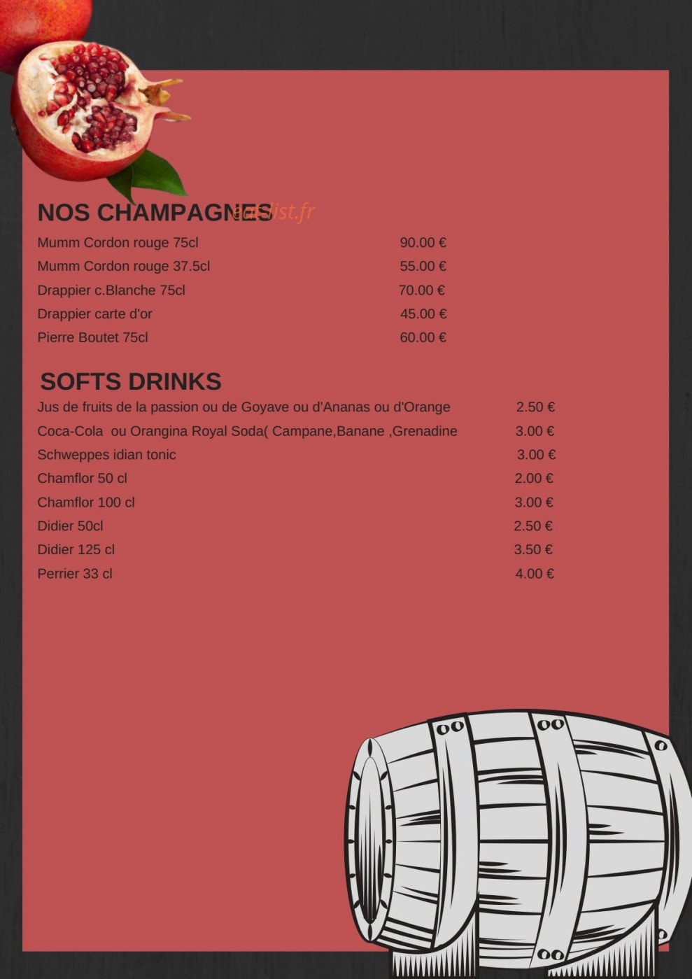 Grenade et Basilic — carte page 4