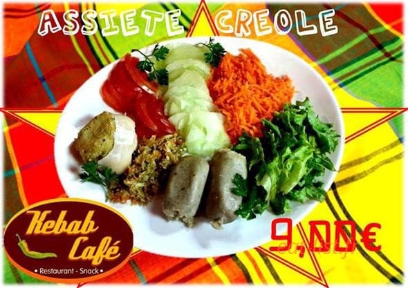 Kebab Café — carte page 1