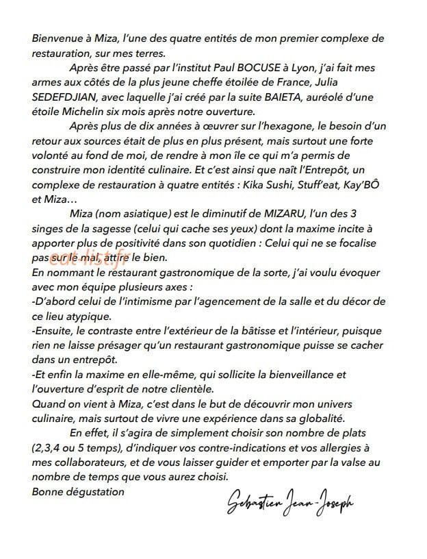 L'entrepot — carte page 2