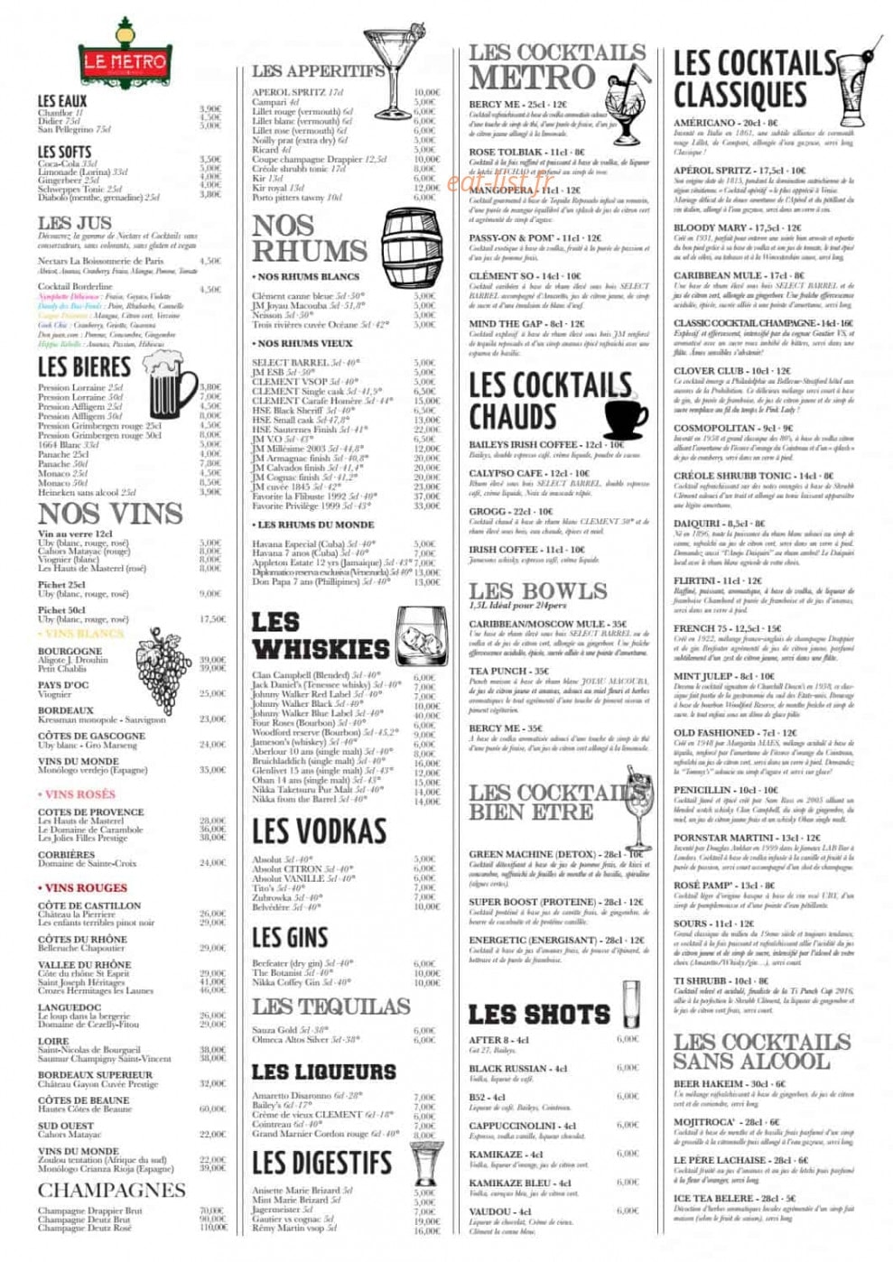 Le Métro — carte page 2