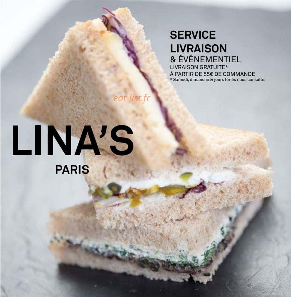 Lina's — carte page 1