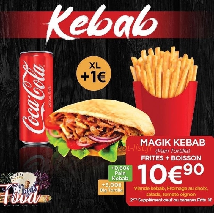 Magik Food — carte page 2