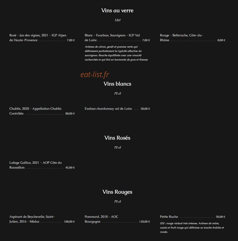 The Mark — carte page 4