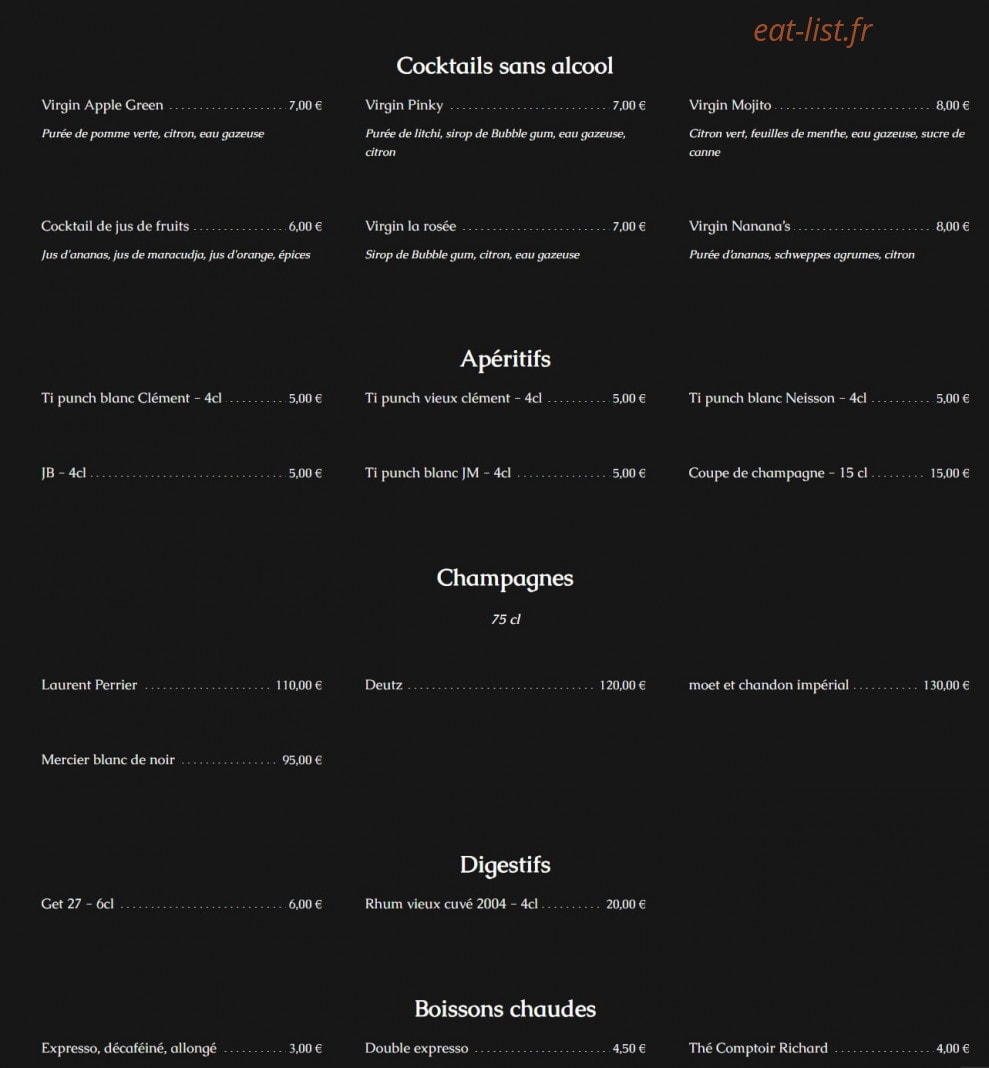 The Mark — carte page 3