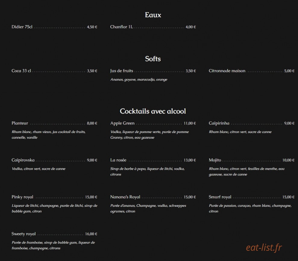 The Mark — carte page 2