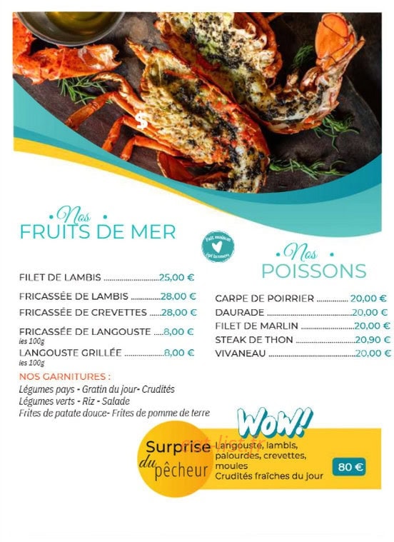 Le Paradis de l'Anse — carte page 3