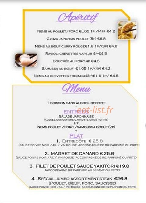 Bonne Chance — carte page 5