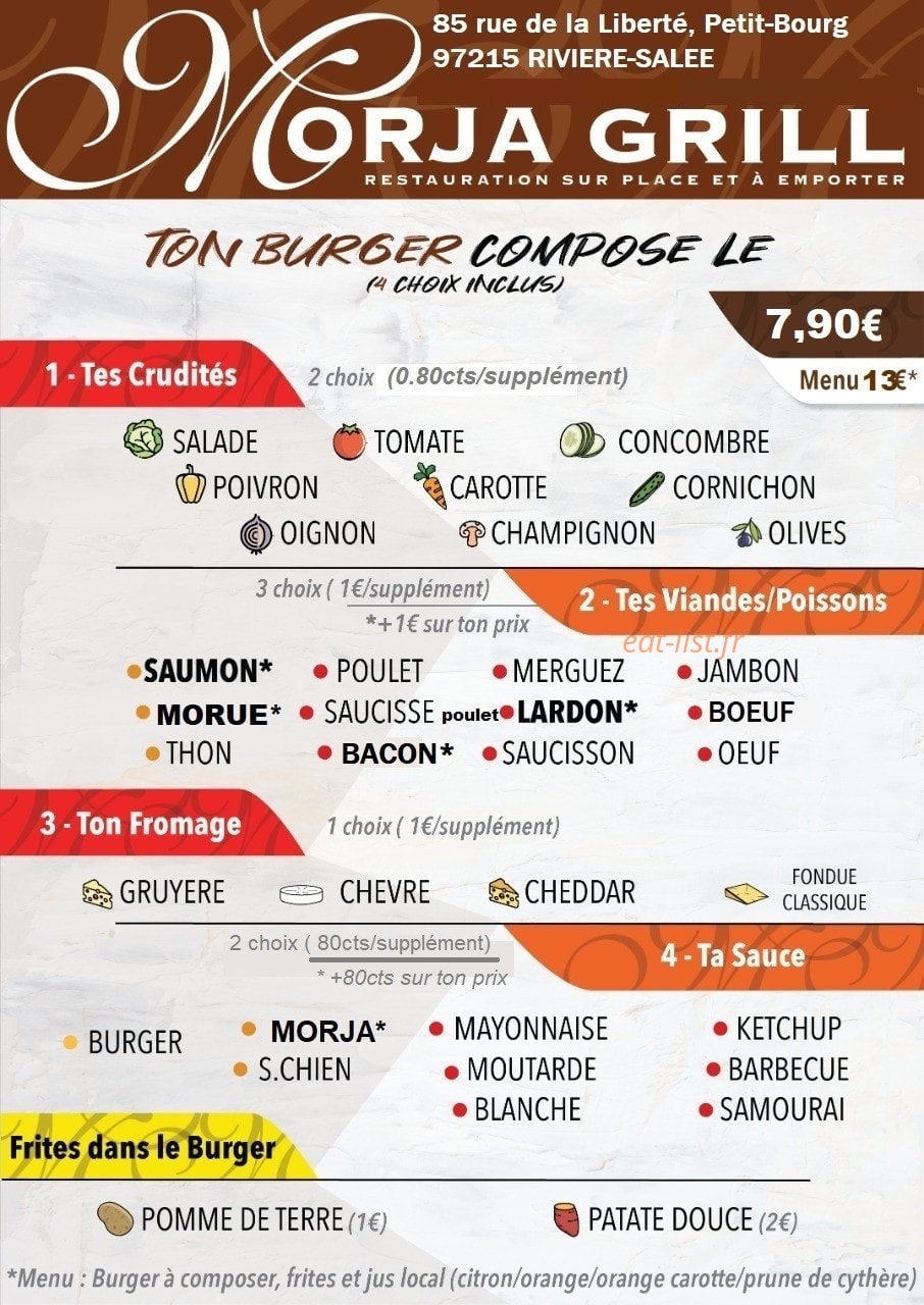 Morja Grill — carte page 2