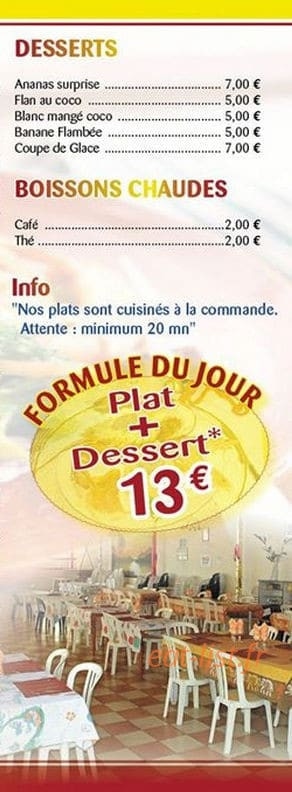 Yva Chez Vava — carte page 4