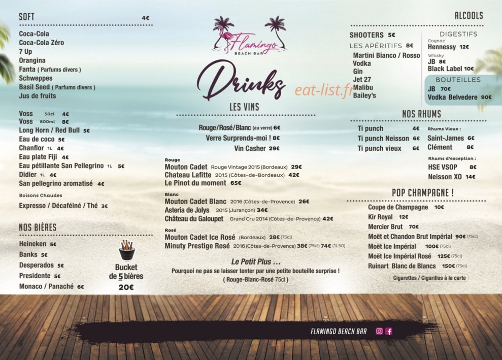 Flamingo — carte page 3