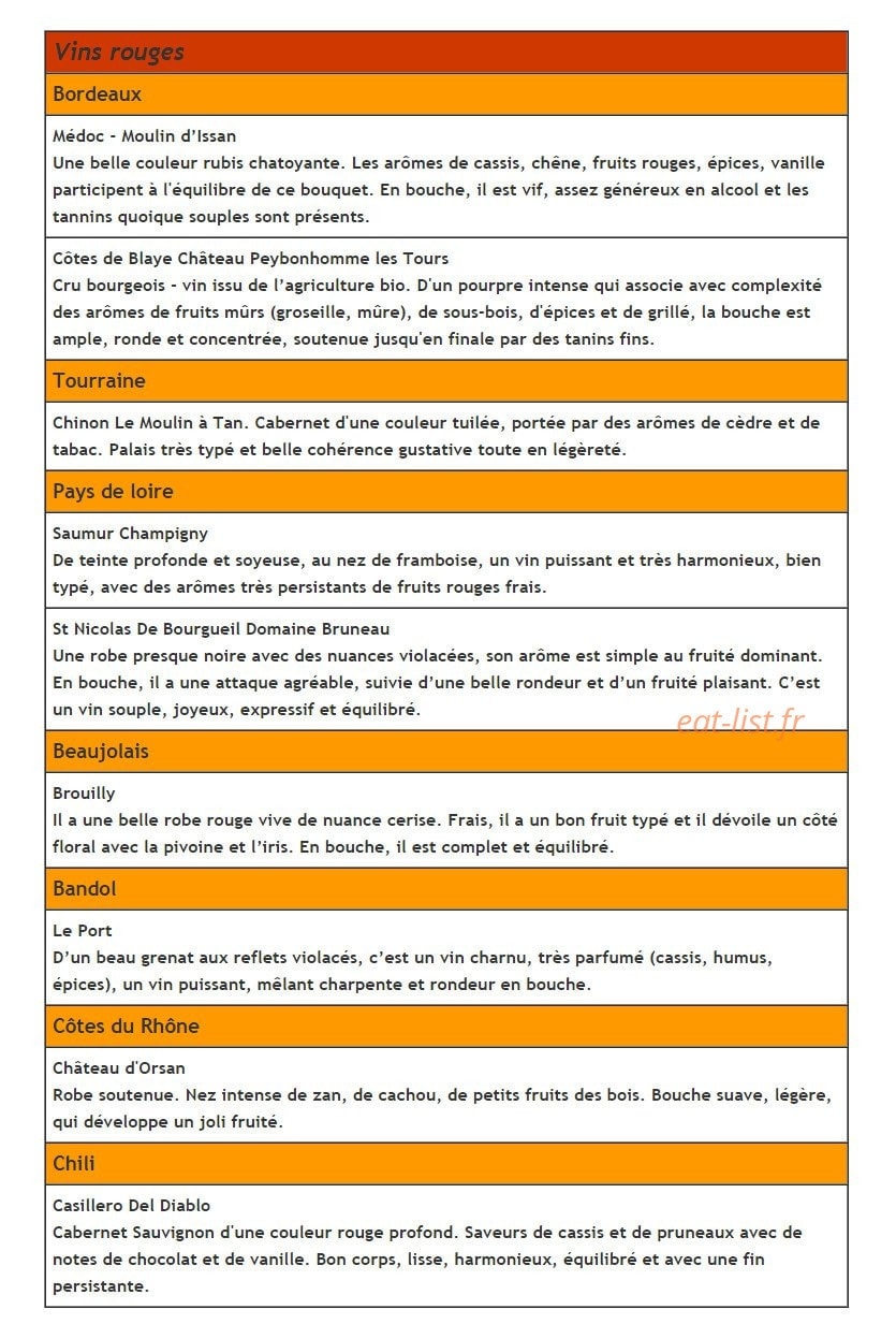 Restaurant 1643 — carte page 4