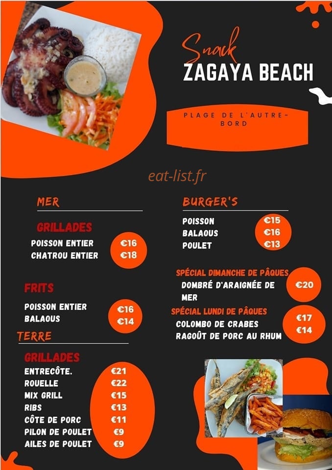 Zagaya Beach — carte page 2