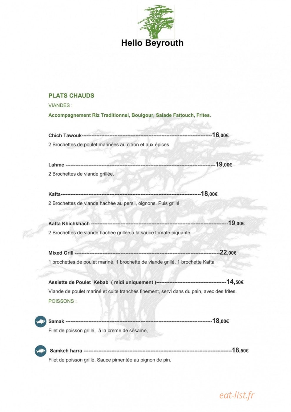 Hello Beyrouth — carte page 3