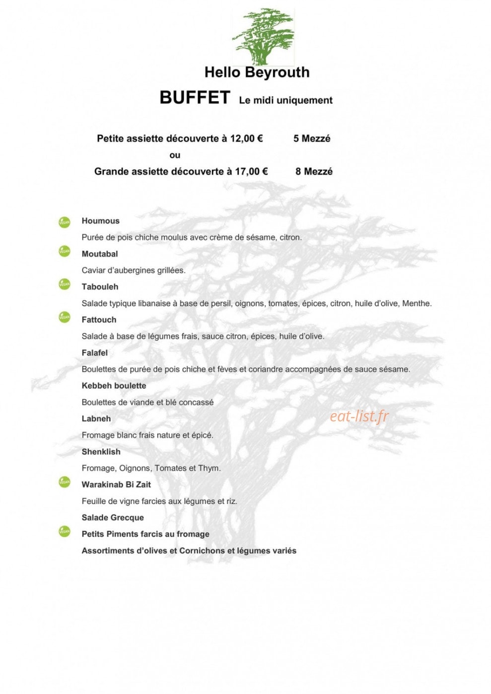 Hello Beyrouth — carte page 2