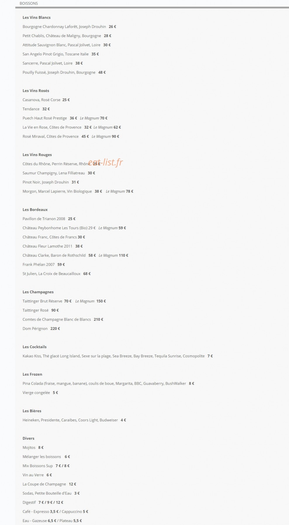Little Kakao — carte page 3