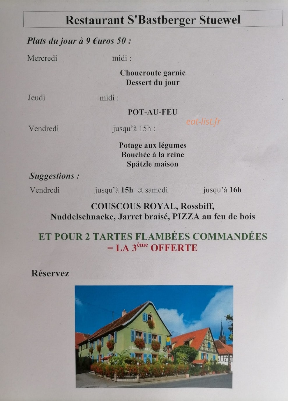 S'Bastberger Stuewel — carte page 6