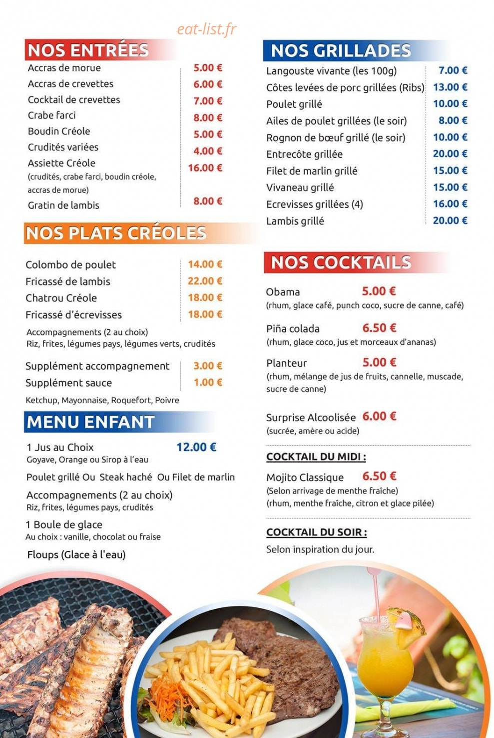 La Baraqu 'Obama — carte page 2