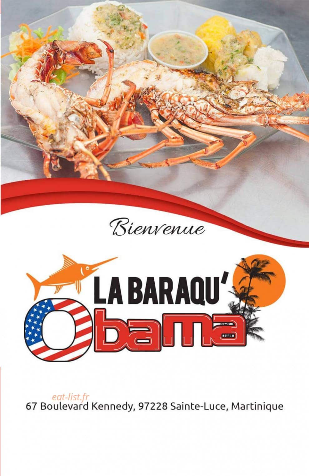 La Baraqu 'Obama — carte page 1