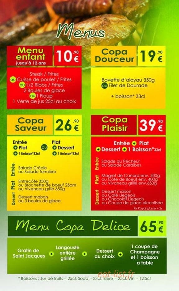 Copacabana — carte page 4