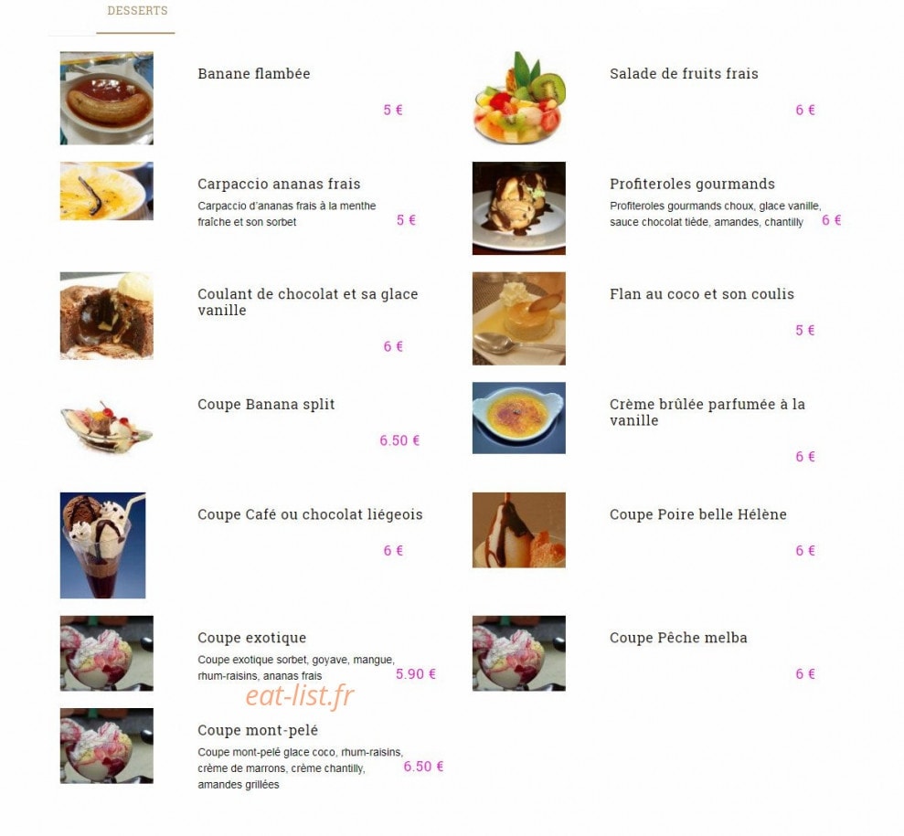 La Marine — carte page 8
