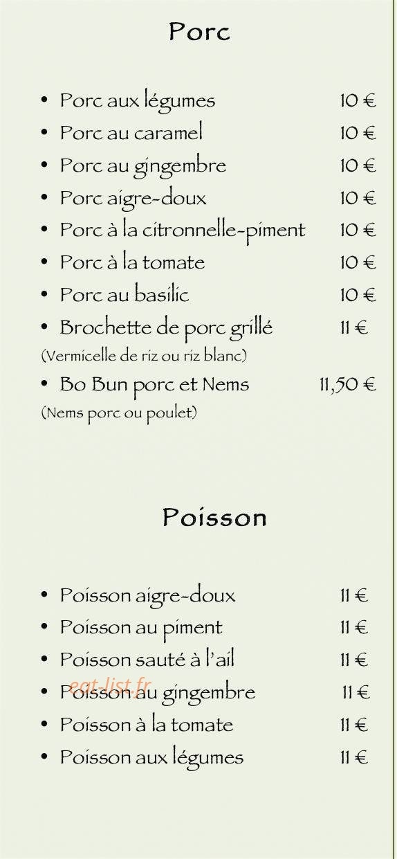 Bonjour Saïgon — carte page 5