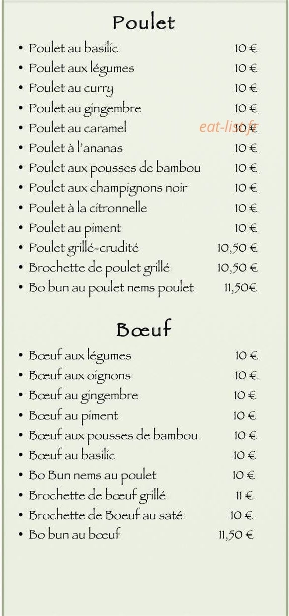 Bonjour Saïgon — carte page 4