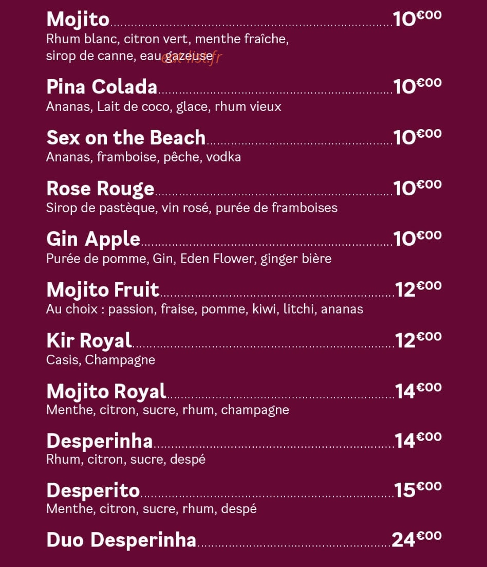 Churrasco — carte page 15