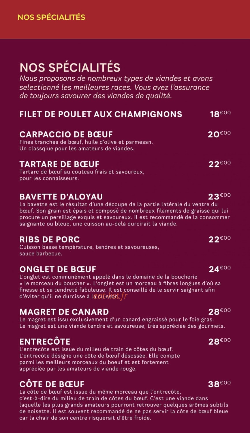 Churrasco — carte page 1