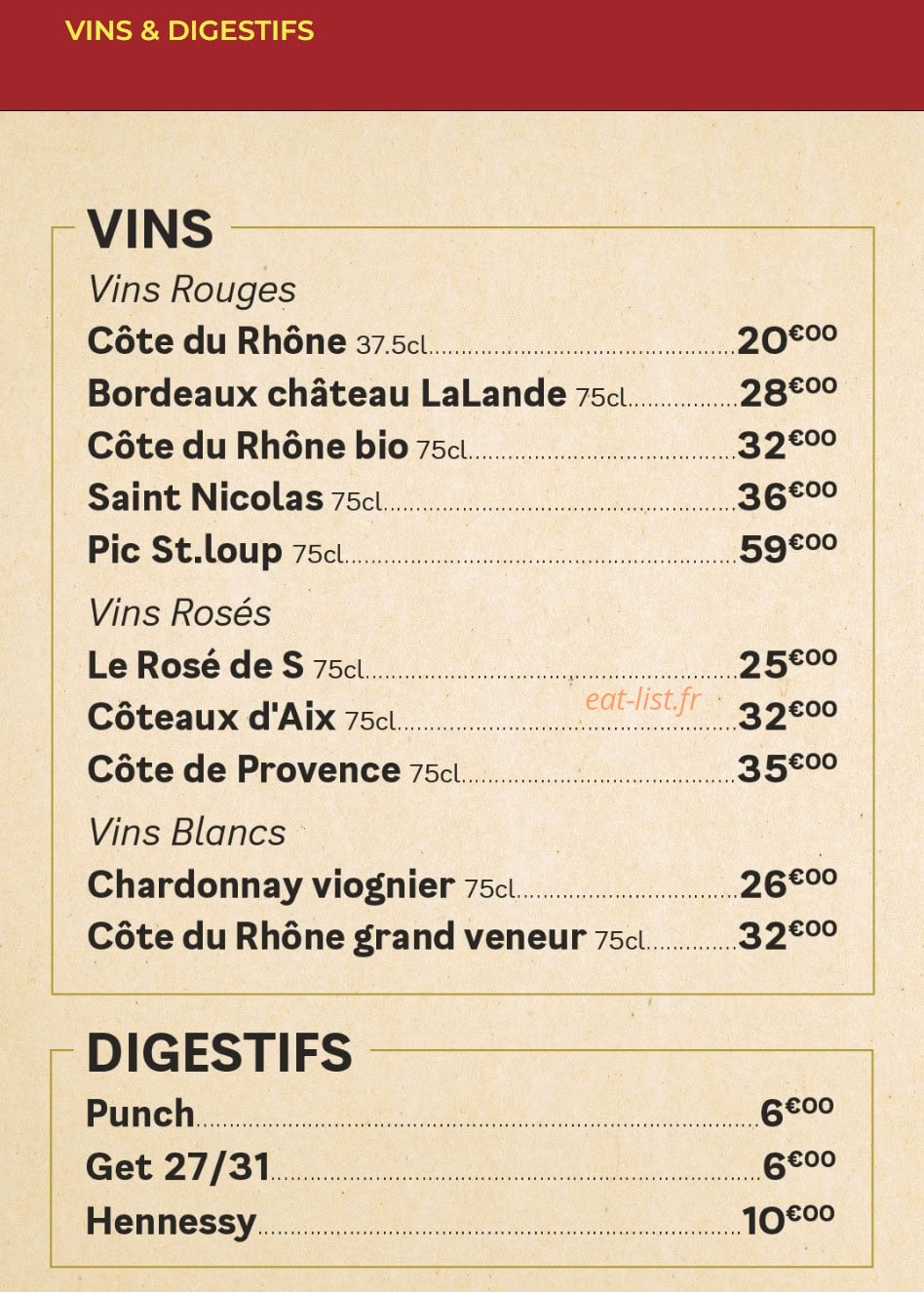 Churrasco — carte page 11