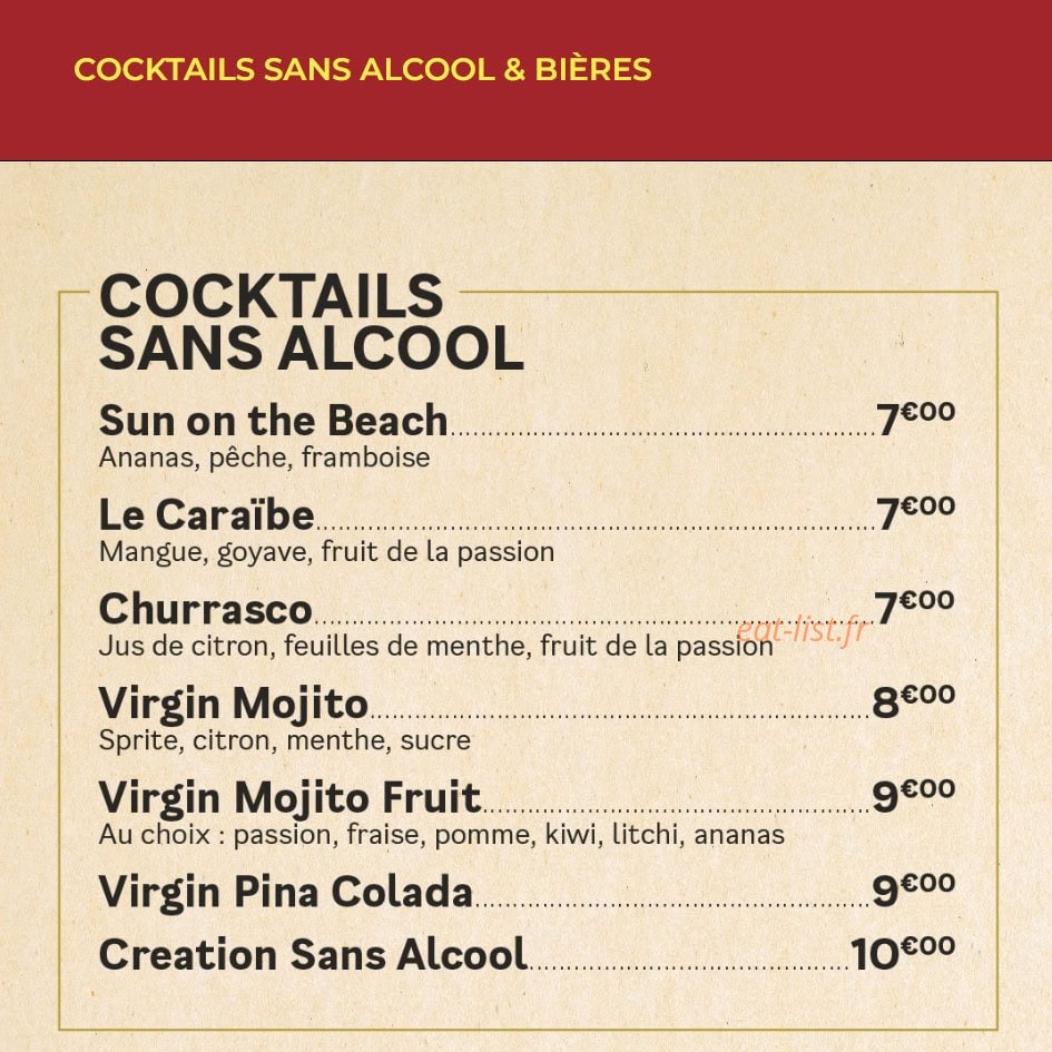 Churrasco — carte page 8