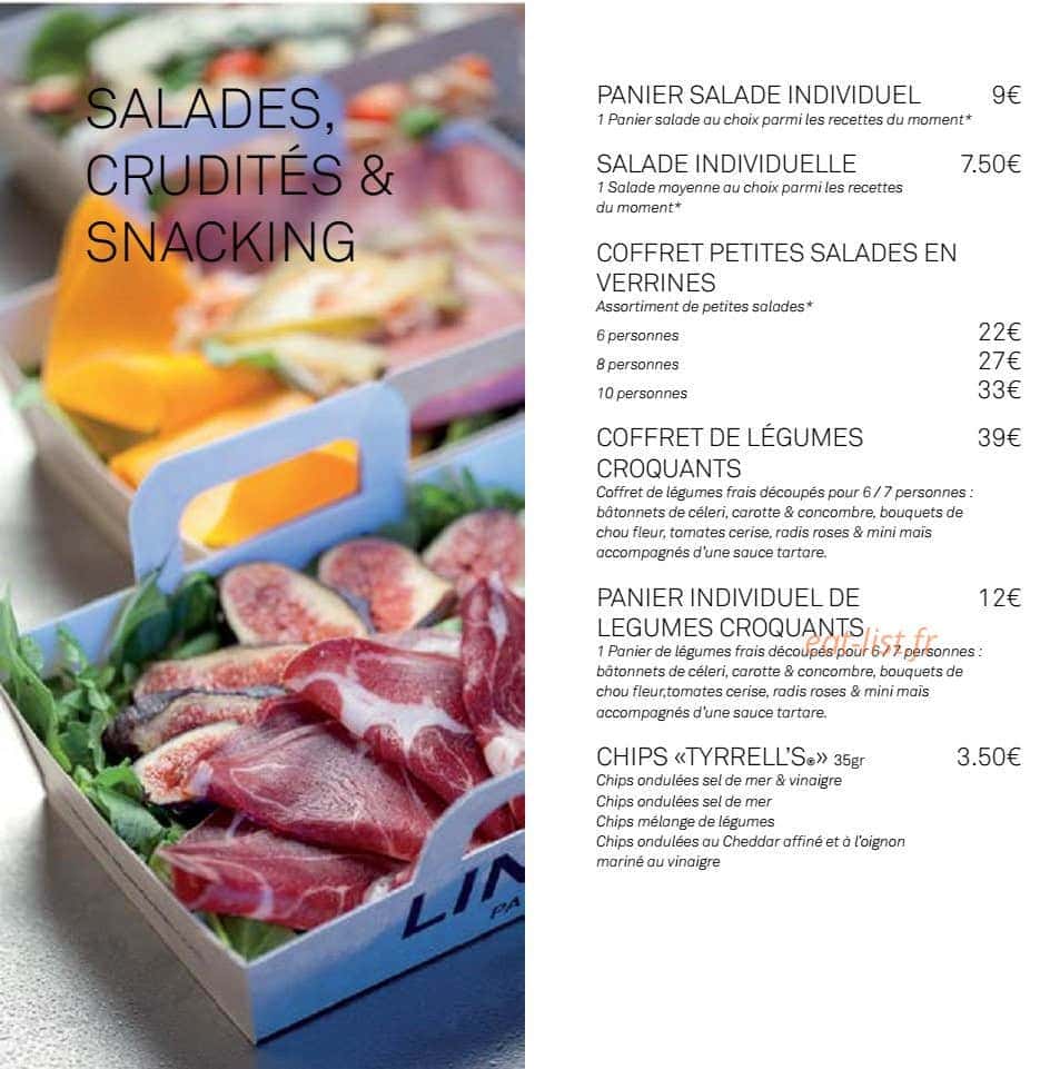 Lina's — carte page 3