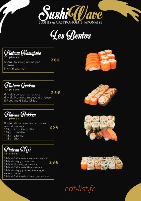 Sushi Wave — carte page 9