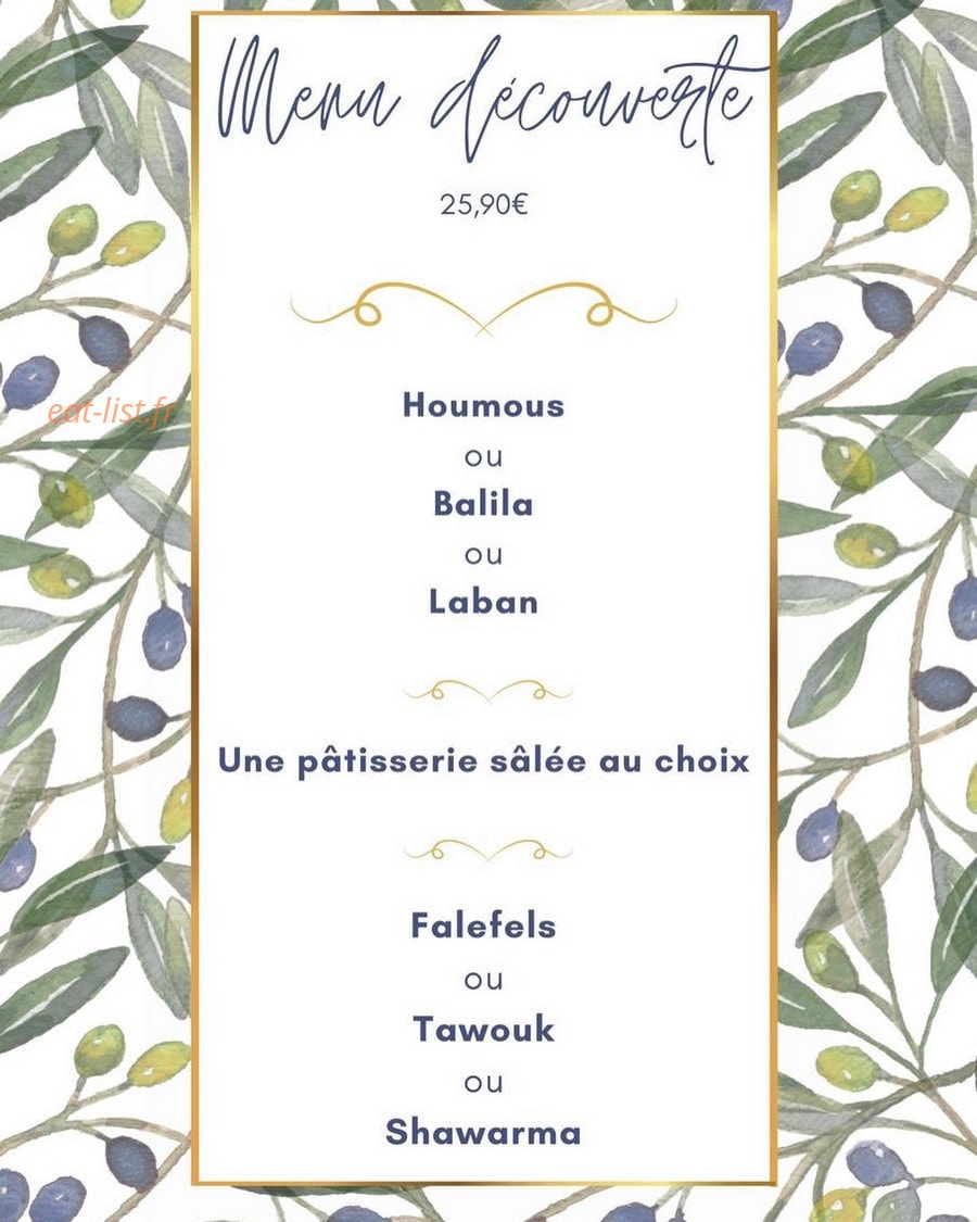 Le cèdre — carte page 3