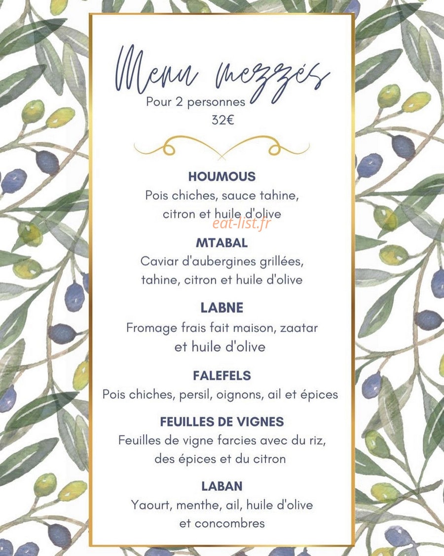 Le cèdre — carte page 4