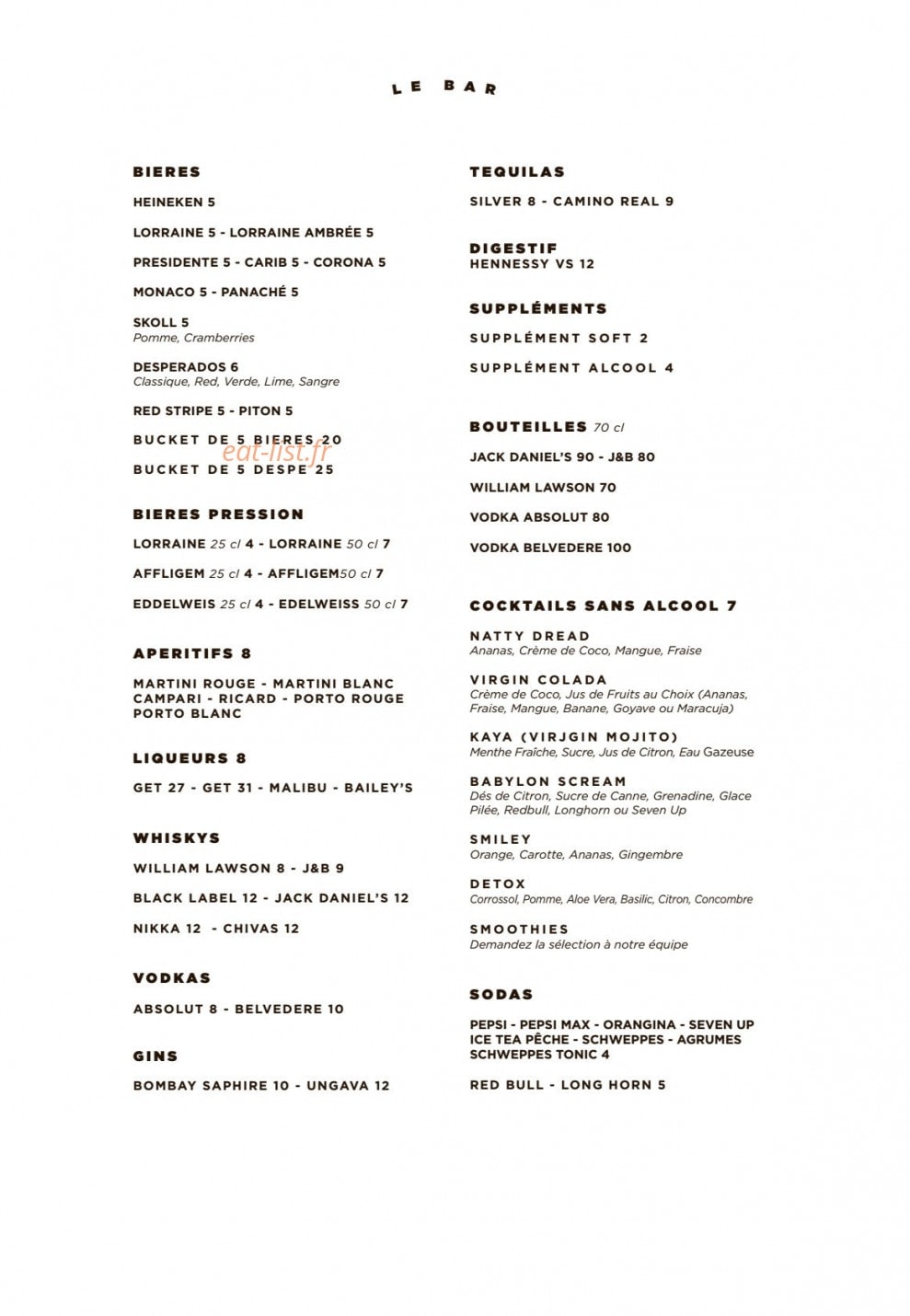 Lilis — carte page 6
