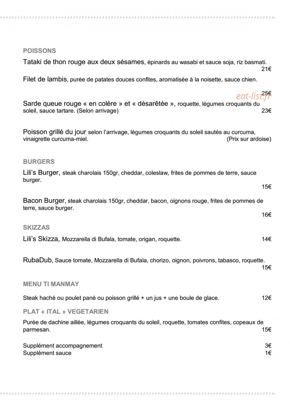 Lilis — carte page 2