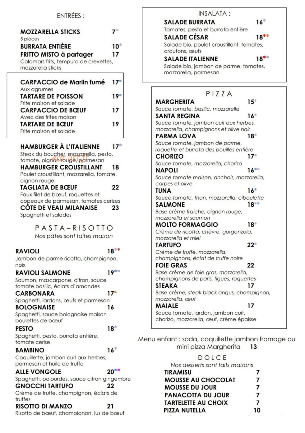 Bambino — carte page 1