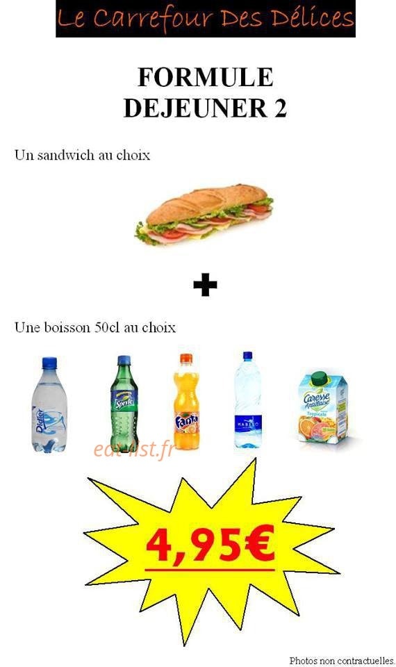 Le Carrefour des Délices — carte page 6